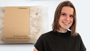 Designerin entwickelt Lebensmittelverpackung zur Reduzierung von Müll